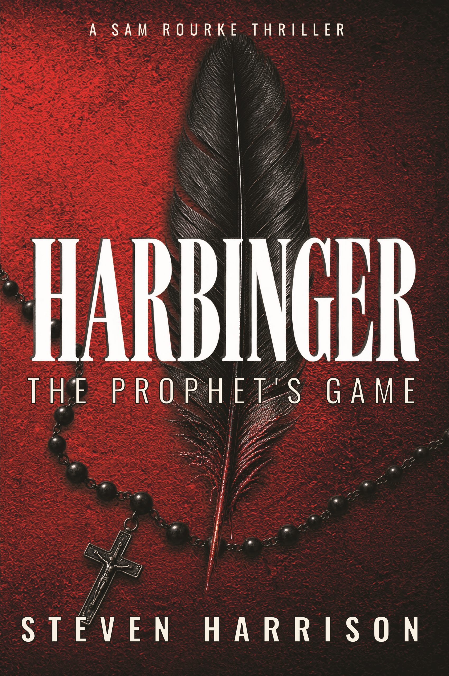 Harbinger: The Prophet's Game book cover by Steven Harrison