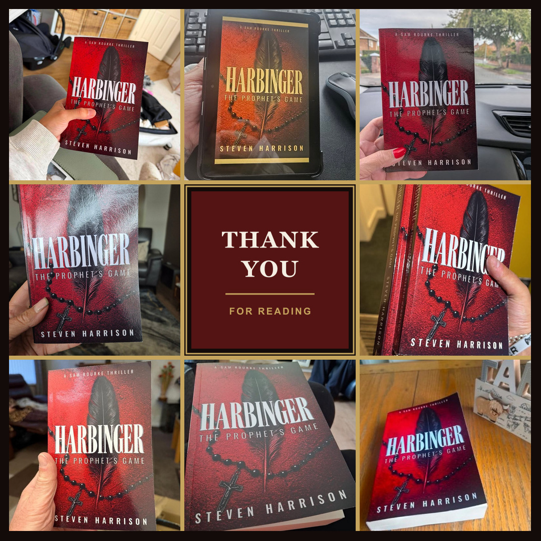 When the Book Stops Being Yours montage harbinger